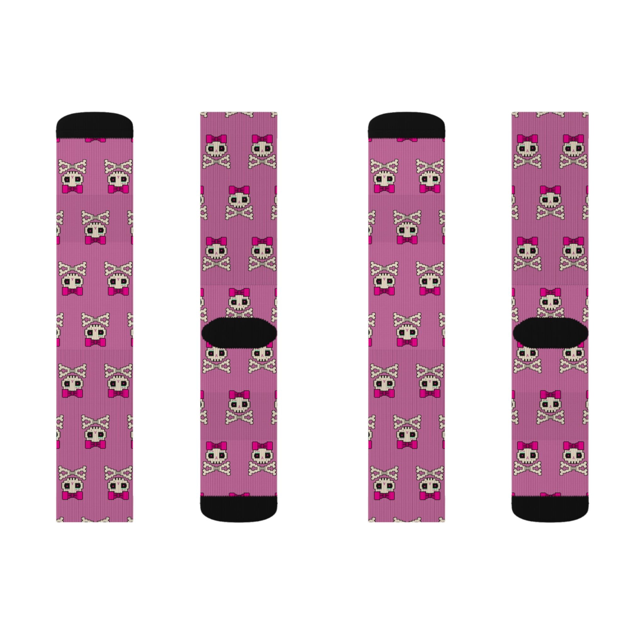 Pinky Toes -  Skull & Beau Sublimation Socks