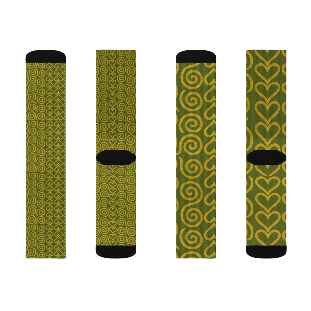 Signal Lock: Resonance Socks, Unique Sublimation Footwear, Vibrant Printed Sock Pair, vintage, Trendy Geometric Design, Gift for Men and Women, Fashionistas