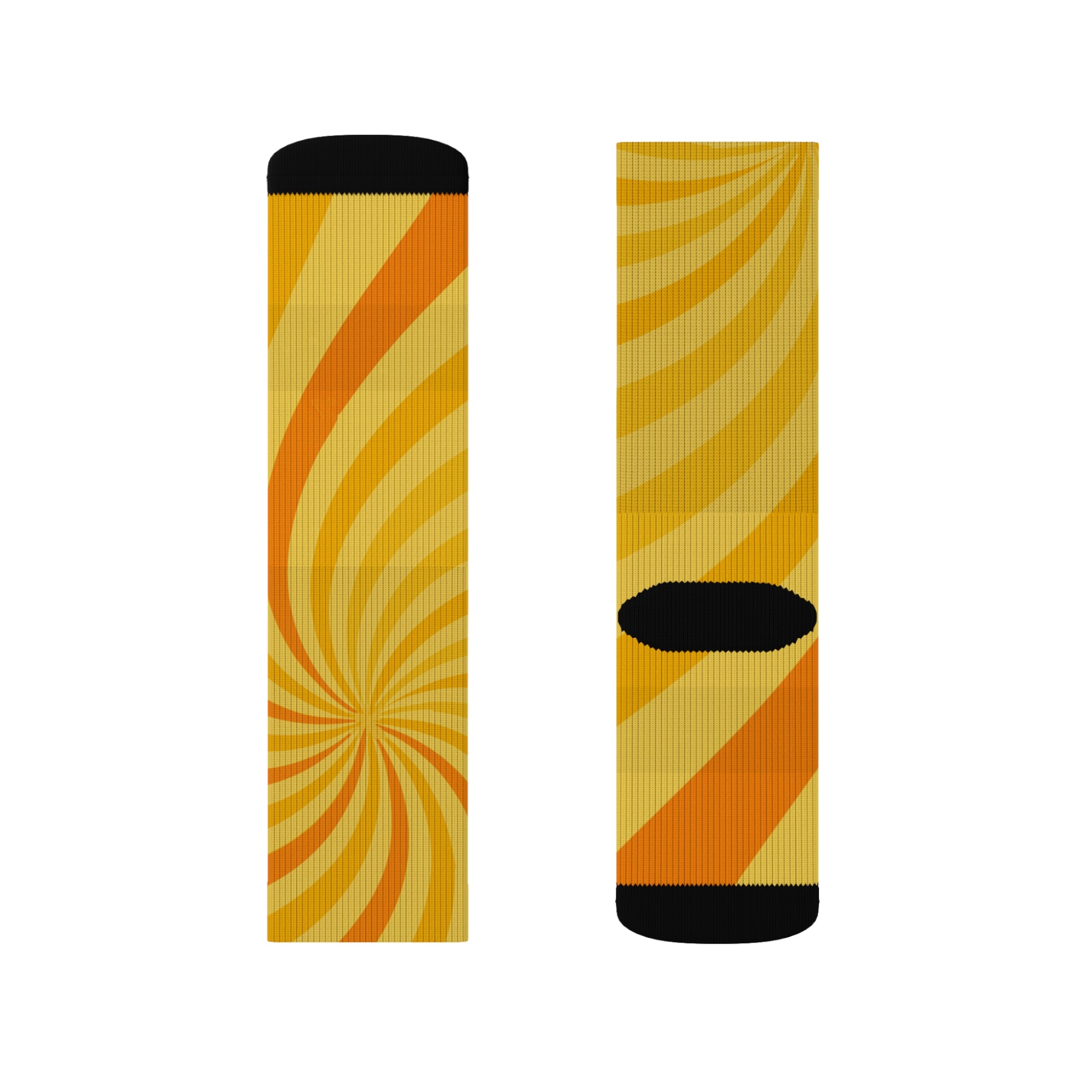 Signal: Burst – Lustige und lebendige Sublimationssocken, einzigartiges Design, tolle Geschenkidee, farbenfrohes Schuhwerk,