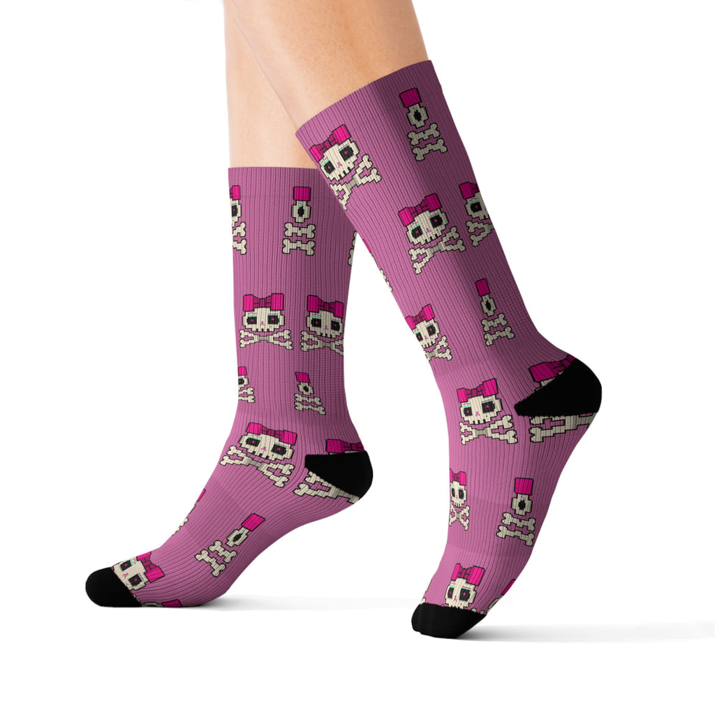 Pinky Toes -  Skull & Beau Sublimation Socks