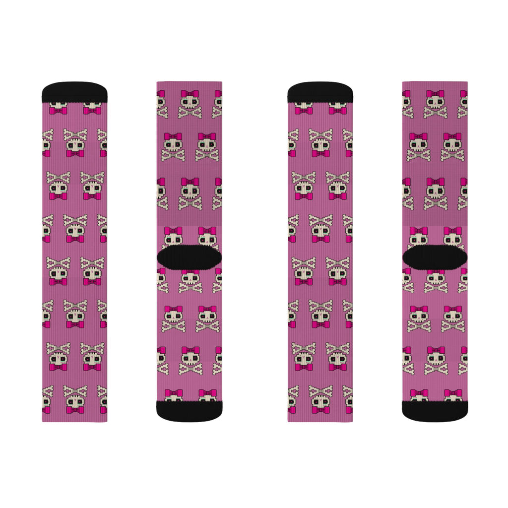 Pinky Toes -  Skull & Beau Sublimation Socks